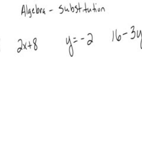 Substitution