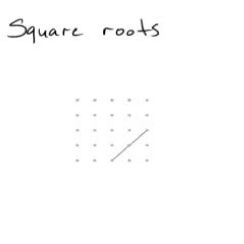 Finding the length of a line using square roo