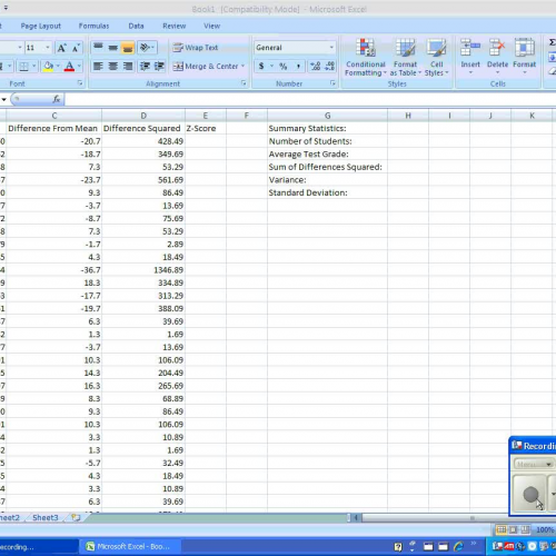 Finding the Z-Score Part 2