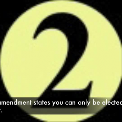 The 22nd Amendment 