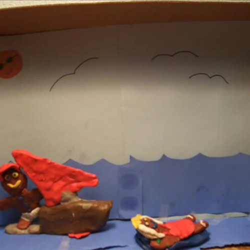Claymation from ESD at Edson