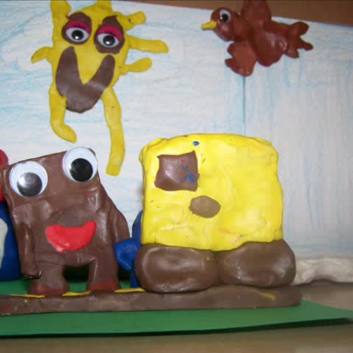 Claymation from ESD at Edson