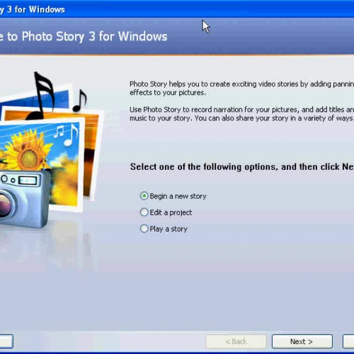 How to use PhotoStory3
