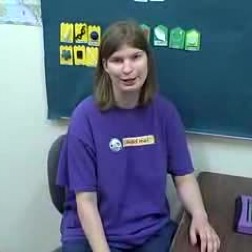 Beth Demonstrates Braille TTY System