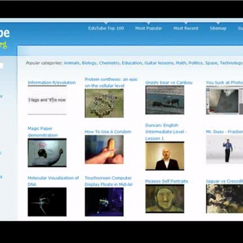 How to post a video into eduTube.