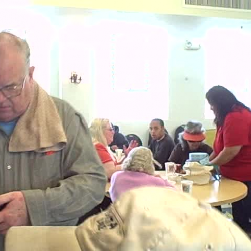 Small Social Lunch For Deaf-Blind Adults