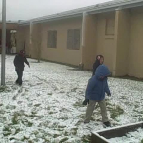 Snow Day at School