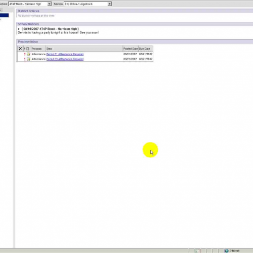 Infinite Campus - Add comments to a report ca
