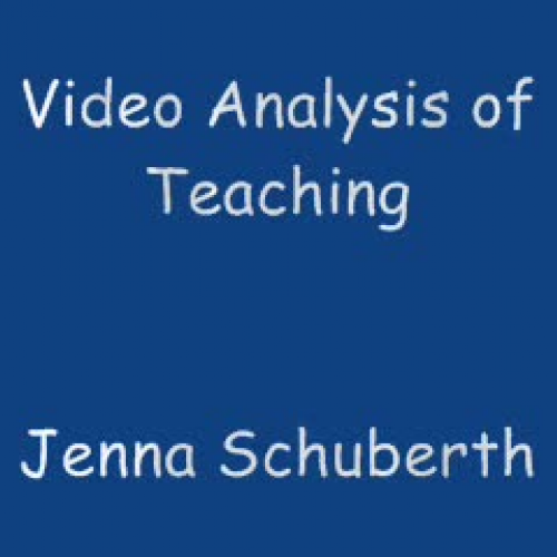 Video Analysis for Internship Fall 2008