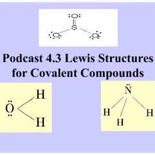 Lewis Structures for Simple Covalent Compound