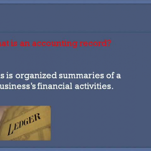 Accounting Vocabulary Chapter 1