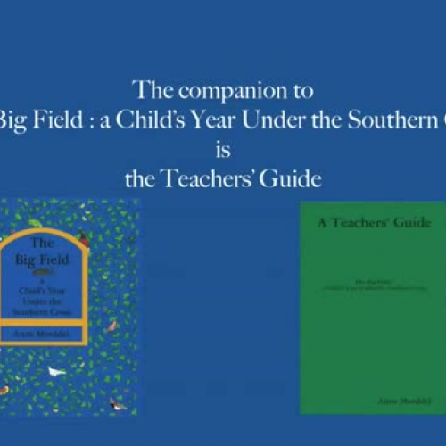 A Teachers Guide to the Big Field - Book Trai