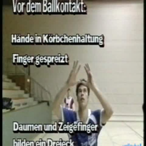 Overhead Pass & Set (Volleyball)