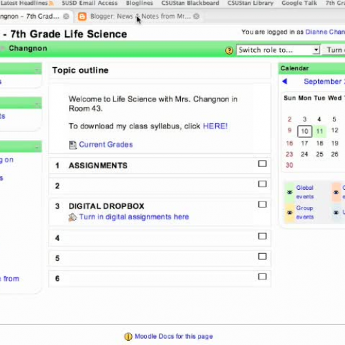 Creating Moodle Users