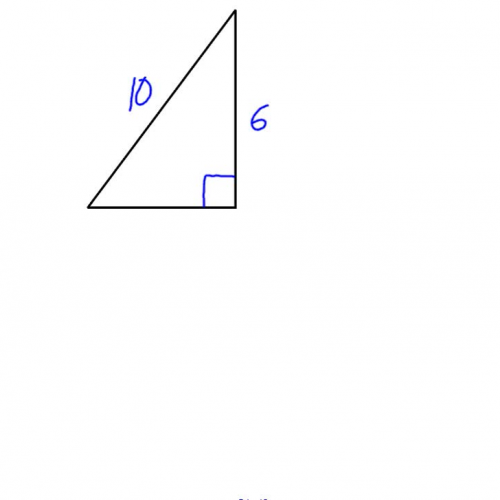 how to calculate leg of a right triangle