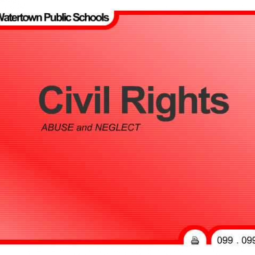 Abuse & Neglect: Mandated Reporters