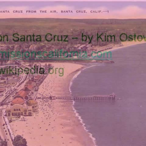 MIssion Santa Cruz- by Jaclyn