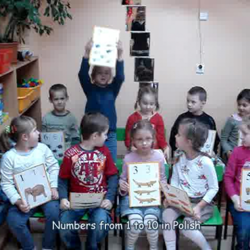 Numbers from 1 to 10 in Polish language