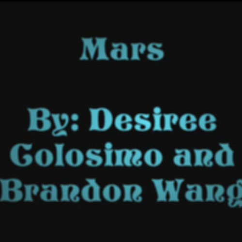 Mars Movie - Gamma Rays