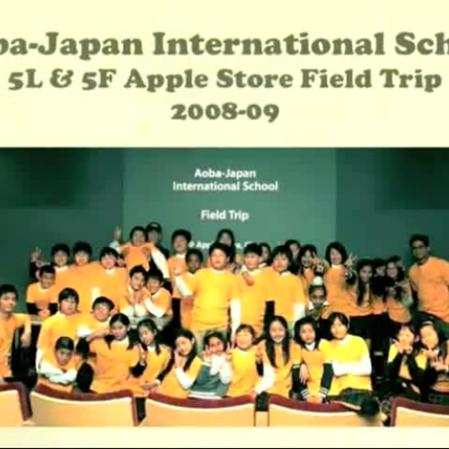 Aoba-Japan International School Gr 5 Apple St