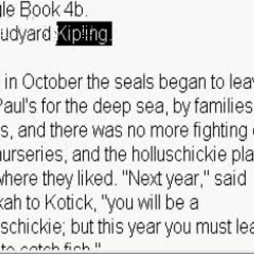 Jungle Book 4b -- Middle School Books -- Site