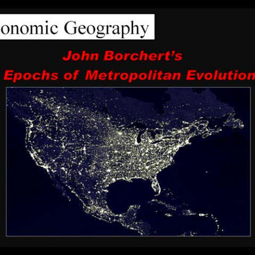 Metropolitan Evolution of North America