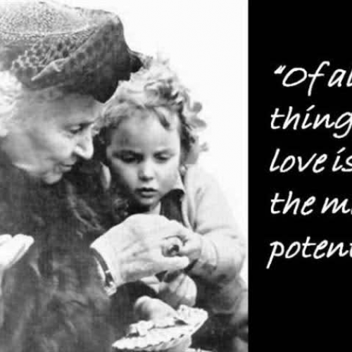 A Tribute to Maria Montessori