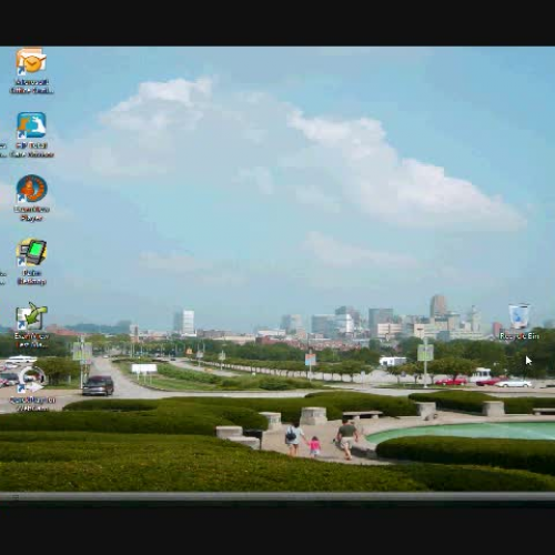 Week One Demo Menu and Screen Capture