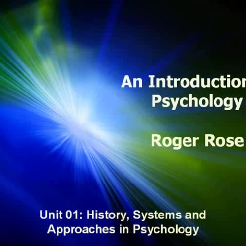 Psych Lecture 01
