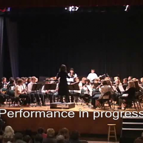 King Middle School 7th 8th Grade Concert Band