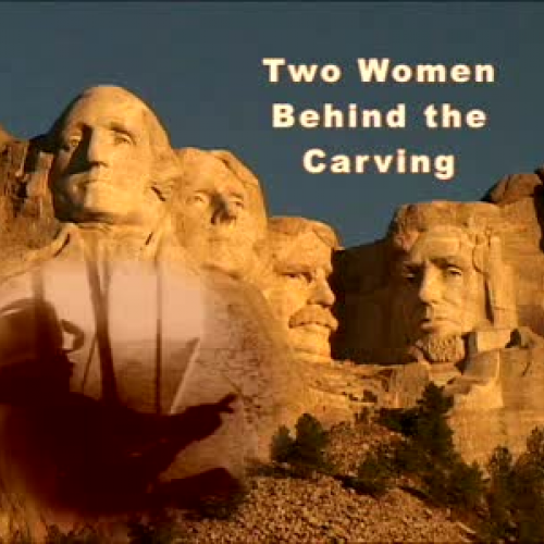 Mt. Rushmore - Two Women Behind the Carving