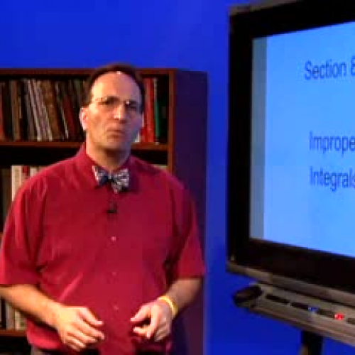 Improper Integrals 