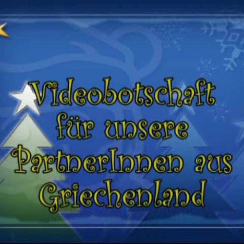 Videobotschaft von Klasse 3A