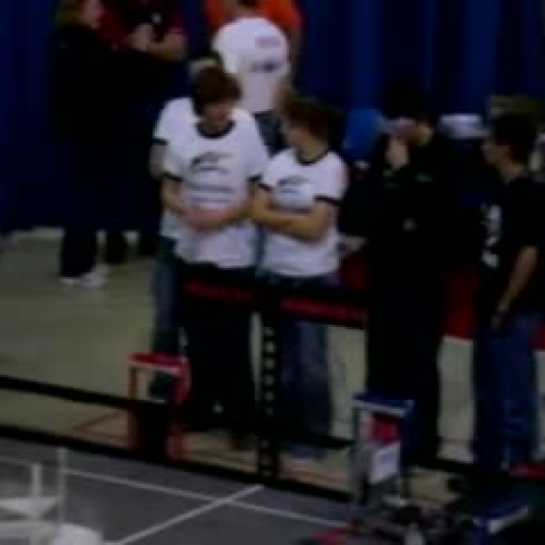 CHAOS Robot competes in St. Louis FTC competi