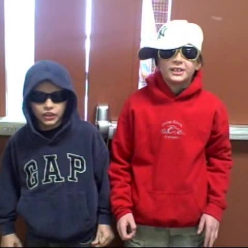 4th grade boys rap about school