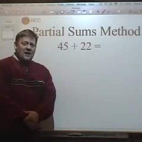 Partial Sums Method