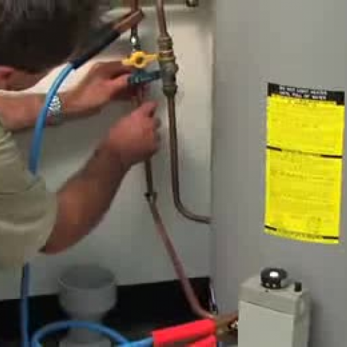 Reconnect gas appliances