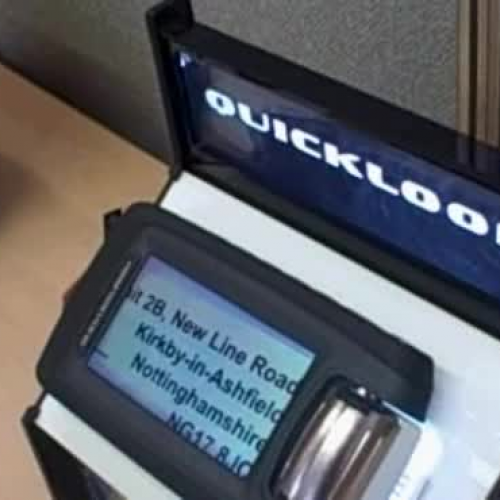 Handheld CCTV with focus