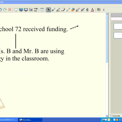 Cause and Effect Demonstration