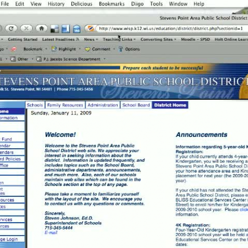 Managing My Content Folder on Delicious