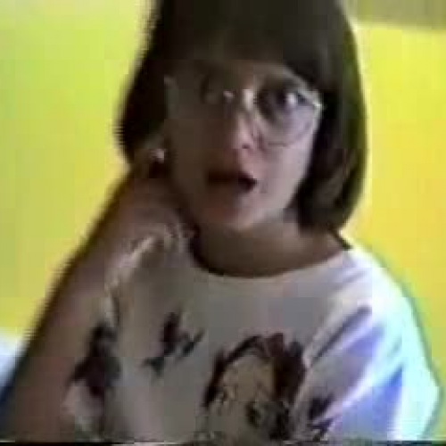 Marcy and Easter Bunny