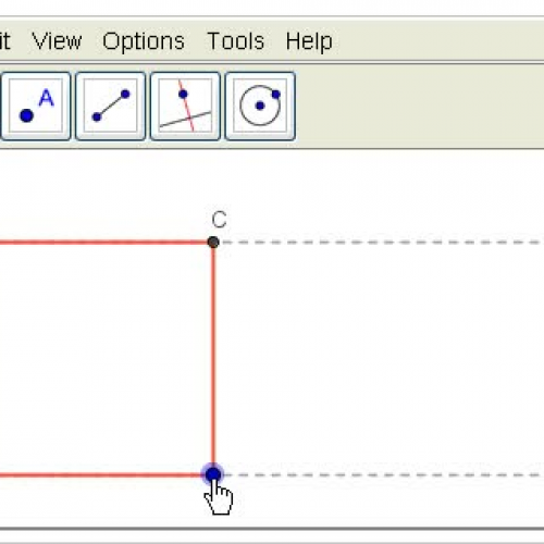 Construct Root Rectangles using GeoGebra