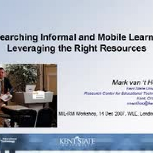 Researching Informal and Mobile Learning