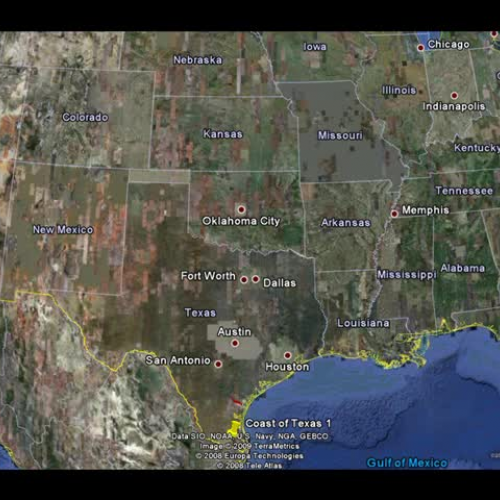 Google Earth Tour of Republic of Texas