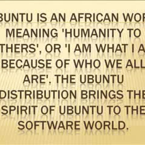 Emerging Tech - Ubuntu