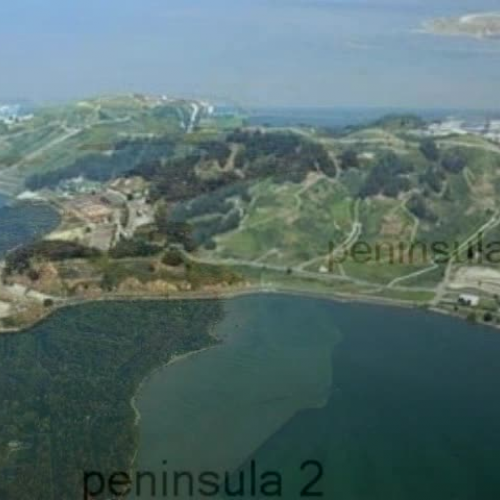 peninsulas