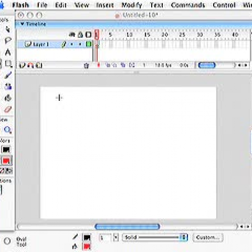 Motion Tween - bouncing ball