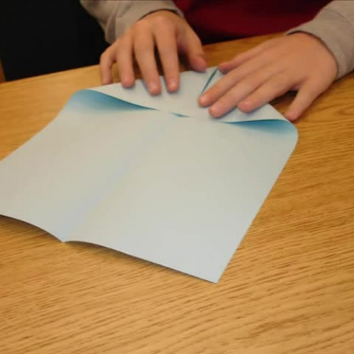 How to make a paper airplane