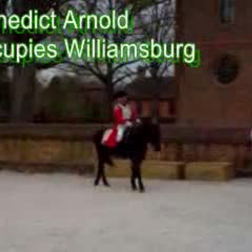 Benedict Arnold in williamsburg