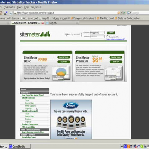 Adding Sitemeter to your blog